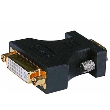 CMPLE 127-N DVI-A Female To HD15- VGA Male Adapter GOLD